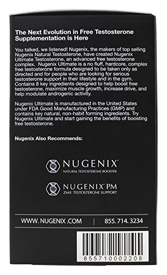 Nugenix Box Side